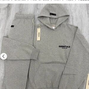 Essentials Fear of God Hoodie ( Colours: grey, oatmeal, black)